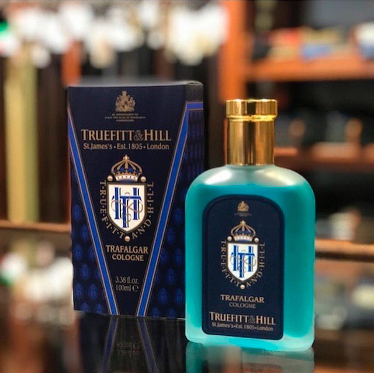 British Original Dress TruefittHill Telofit Noble Men 1805 Tons Perfume Ancient Dragon Water 100m