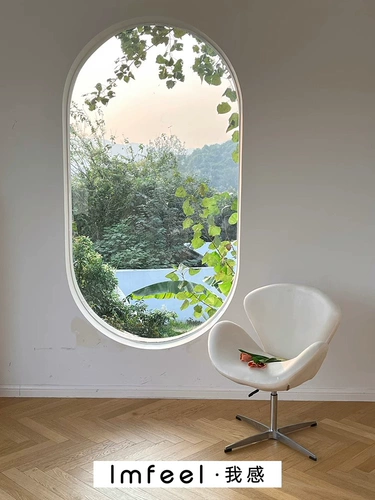 Дизайнерский кремовый белый лебедь, брендовый диван для офиса, простой и элегантный дизайн, популярно в интернете