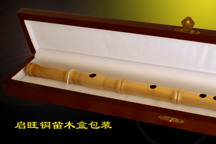 Kaiwang Copper Flute Fine Copper Flute Nâng cấp Nhạc cụ Đồng Treble Bass Sáo Nhạc cụ - Nhạc cụ dân tộc mua cổ cầm