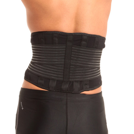 LDT sports 968 high breathable webbing bundled pressurized summer thin section badminton basketball waist support