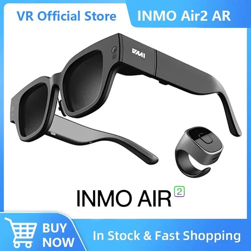 INMO Air2 AR智能眼镜，多语言支持下的未来视界🚀-智能眼镜-淘宝