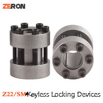 SM shaft sleeve tensioning sleeve d15 to d80 key-free tensioning sleeve L50 expansion sleeve steel coupling Z22 direct sales