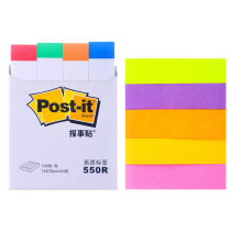 3M Post-It note paper label sticker 550R classification page logo key indication newspaper post can be written note sticker index Post Office students use bookmarks note stickers N times Post