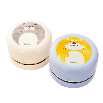 得力桌面吸尘器迷你强力清洁器无线便携橡皮纸