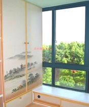  Promotional custom-made Japanese room tatami wardrobe Tatami wardrobe Coat cabinet Japanese Fosma door cabinet Japanese room cabinet