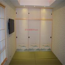 Promotion and room Japanese and Korean tatami Fosma door wardrobe door Fosma door cabinet door Japanese wardrobe sliding door