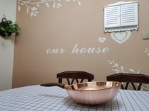 Pure red copper stir-fry pan pure copper flat bottom frying pan home not easy to stick pan without coating gas oven apply special price