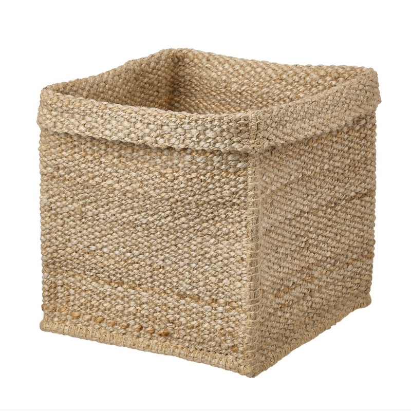 Ikea Genuine Tyllervip Basket Jute 30X30X 35cm Storage Box Storage Container Purely Hand-Sewn Ikea Genuine Tyllervip Basket Jute 30X30X 35cm Storage Box Storage Container Purely Hand-Sewn