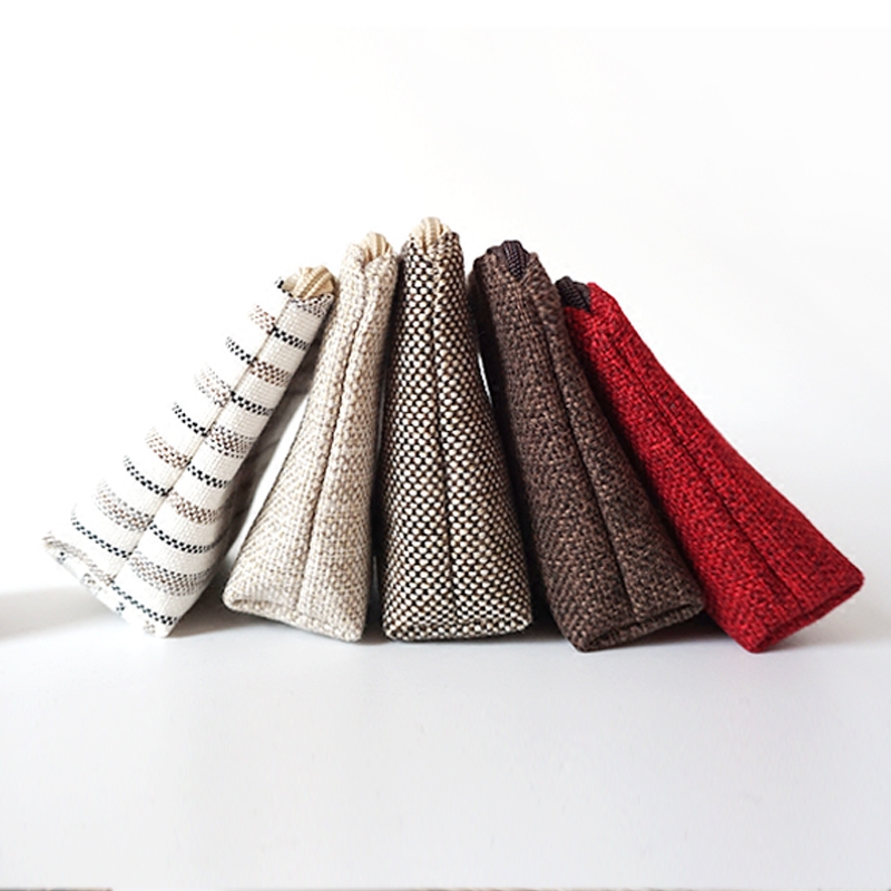 Cloth Palau Town Handmade Cloth Art Wallet Woman Brief About Small Fresh Canvas Laced Coin Small Card Bag Zero Wallet Cloth Bag