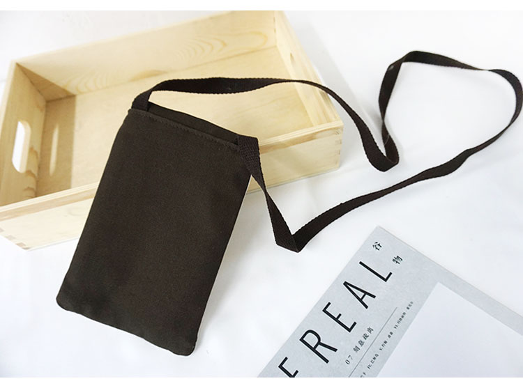 Điện thoại di động túi nhỏ ví crossbody mini vải nhỏ túi điện thoại di động túi Messenger túi vải túi - Túi điện thoại túi cầm tay nữ