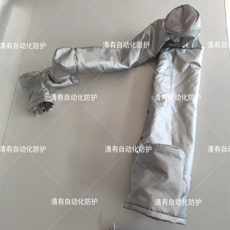 Customized 6-axis robotic arm insulation suit Warm robot protective cover protective cover manufacturer Large quantity favorably