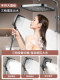 All-Copper Exposed Installation Shower Set for Home Bathroom Showerhead and Faucet Complete Set