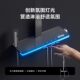 Includes Installation of Piano Key Wall-Mounted Square Tube Large Platform Shower Set, Showerhead, Bathroom Toilet Faucet, Fine Brass