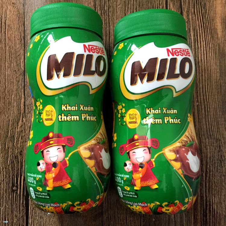Vietnamese Imported Nestle Nestle Meilo Malt Cocoa Powder Chocolate Instant Drink 400g bottled