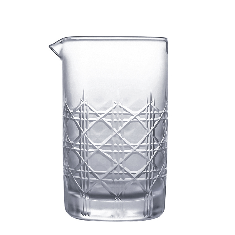 Retro patterned crystal Wine Stirring Cups Cocktails cocktail Cocktail Mixers glass Mixing glass-Taobao