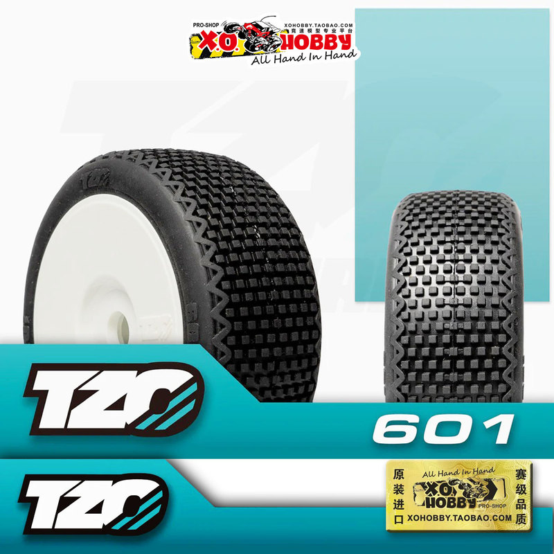 American Tzo Remote-Controlled Off-Road Vehicle Competition-Grade Tire 601 Chocolate All-Purpose Tire