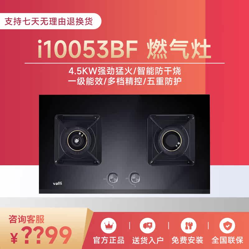 Vatti Vatti i10053BF 10052B home desktop embedded stove natural gas