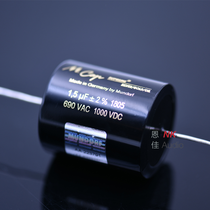 Germany Mundorf gold and silver foil oil-immersed capacitor SupremeSilverGold oil 1 5uf 1000v
