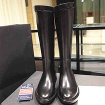 ANN boots (pi) spring and autumn flat female boots knight boots high boots thick heel riding boots