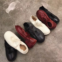 Guidi Handmade Single Shoes 992 Diablo Shoes Lace Vintage Leather Strap Casual Shoes Fairy Shoes