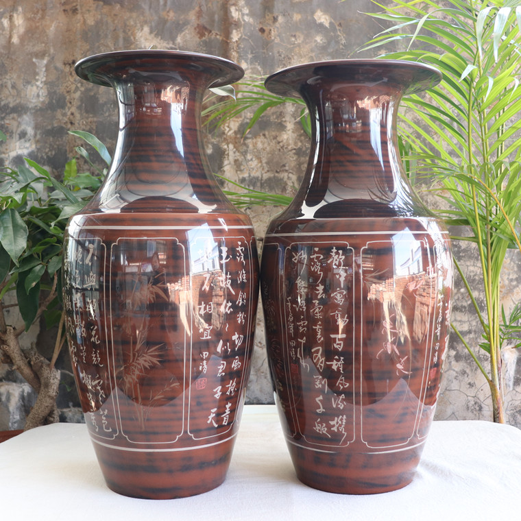 Yunnan Jianshui Purple Pottery Vase Flower Vase ceramic Vase Famous handmade collection Products Boutique Great Beauties Bottle