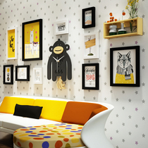 Training institution wall decoration Art classroom theme wall layout Kindergarten indoor creative classroom Cultural wall stickers