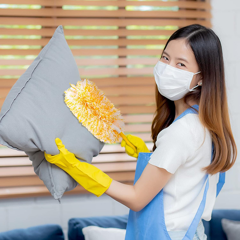Electrostatic Dust Duster Suitable for Miao Jie Swiffer, Household and Car Duster, Feather Duster for Gap Cleaning