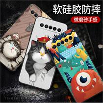 Initial technology Meizu 17 mobile phone case Protective case 17pro all-inclusive anti-drop creative personality cartoon soft set spot