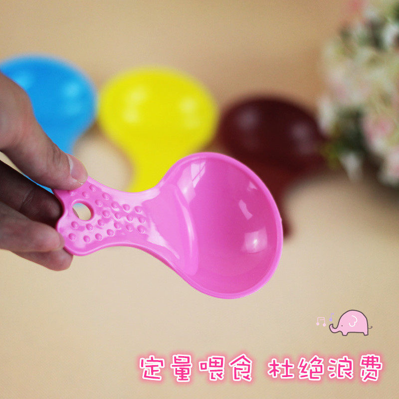 Cat food spoon Small dog food spoon candy color dog food shovel pet dog food cat food shovel multi-color optional