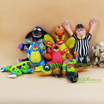 Pet toy dog toy canvas resistant to bite toy nibbling crocodile toy pet supplies One piece