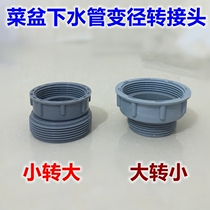 Garbage processor sewer adapter can be equipped with submarine sink sewer adapter Reducer small to large