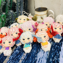 5 15 live-Thailand Chiang Mai Manual Thorn Embroidered Embroidered Embroidered Adorable Doll Hanging Ornament Bag Pendant