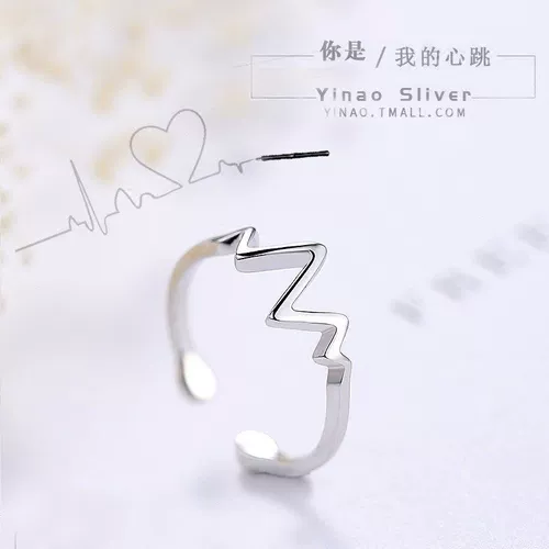 Модное кольцо, серебро 925 пробы, на указательный палец, простой и элегантный дизайн