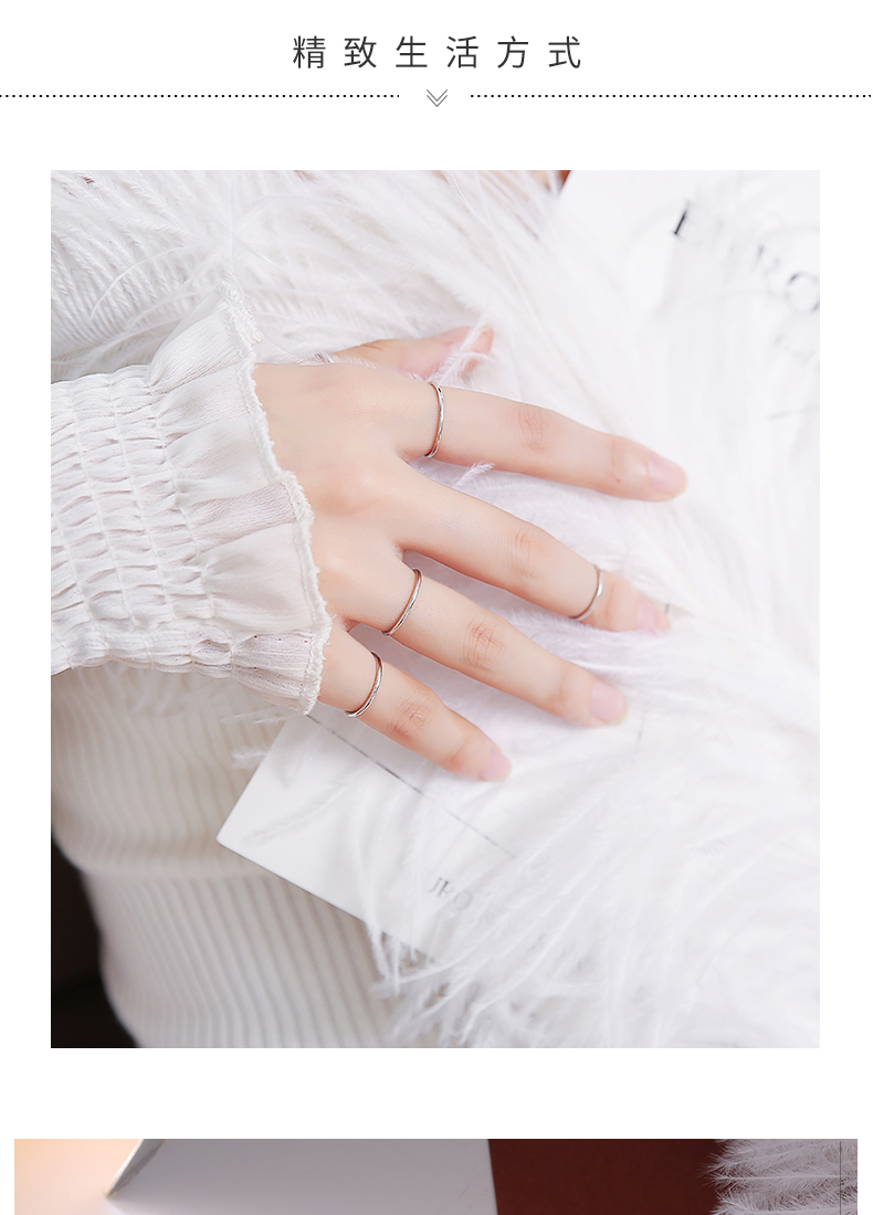 Bague Femme en Argenterie - Ref 3086597 Image 8
