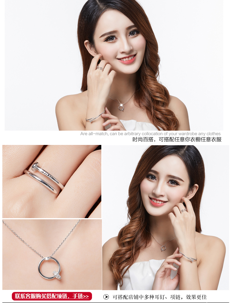 Bague Femme en Argenterie - Ref 3086334 Image 17