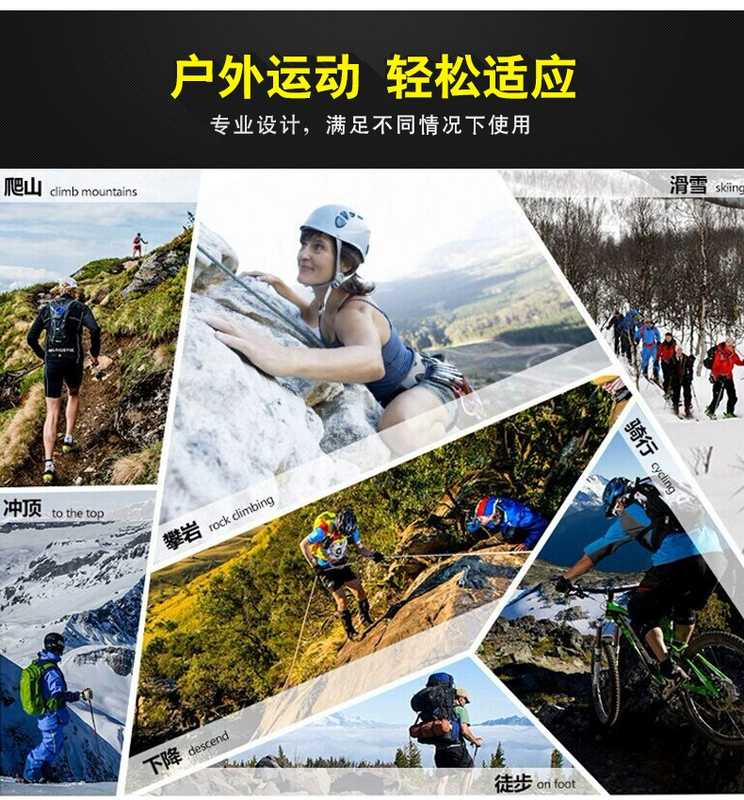 Găng tay leo núi ngoài trời có thể chạm vào màn hình cưỡi tất cả đề cập đến breathable mùa xuân chống trượt và mùa hè kem chống nắng phần mỏng Qing kho