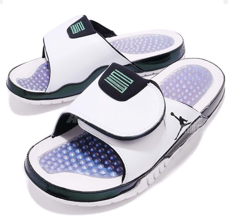 [kẹp] Air Jordan Hydro AJ11 Dép thể thao màu xám lạnh Phục Sinh AA1336-117 dép havaianas