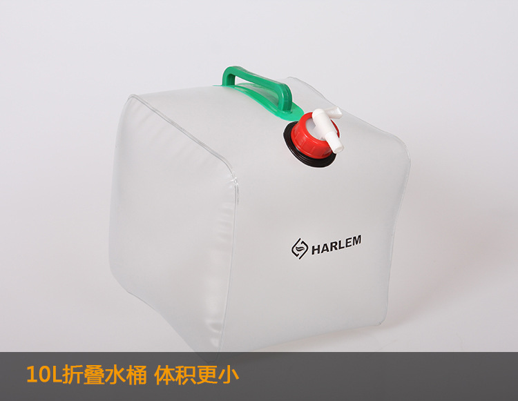 Bình đựng nước ngoài trời Thùng gấp 20L Túi đựng nước Túi đựng nước trong suốt Có thể dùng để uống nước Siêu nhẹ - Thiết bị nước / Bình chứa nước thùng nhựa