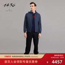 1436 stand collar windproof men jacket