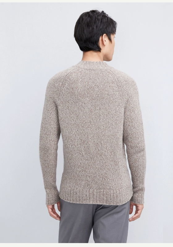 ERDOS mùa thu và mùa đông nửa cao cổ áo xoắn của nam giới áo len cashmere E174A0042