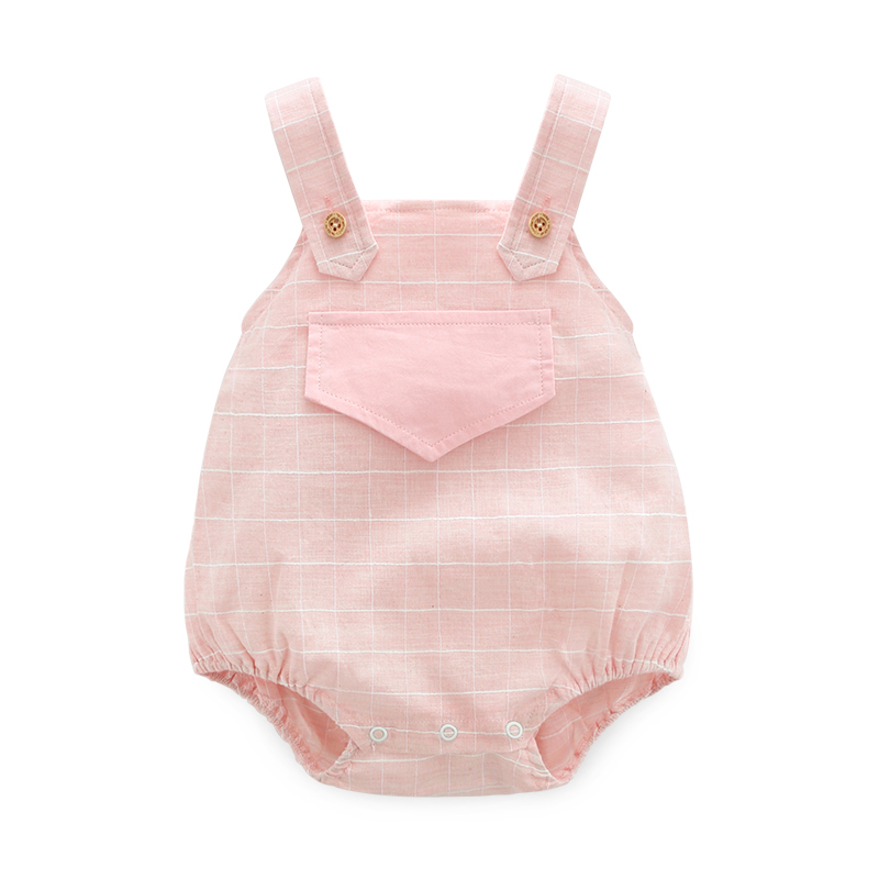 Không tay sling túi quần áo mùa hè leo núi quần áo quần áo túi bé hip quần áo vest cotton béiesies mùa hè - Áo liền quần thoi trang tre em