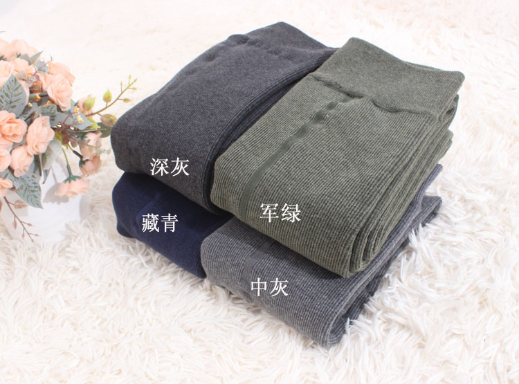 Mùa thu và mùa đông cộng với nhung dày quần yến mạch mỏng màu trắng ấm quần cao đến eo màu nâu vớ xà cạp thời trang nữ