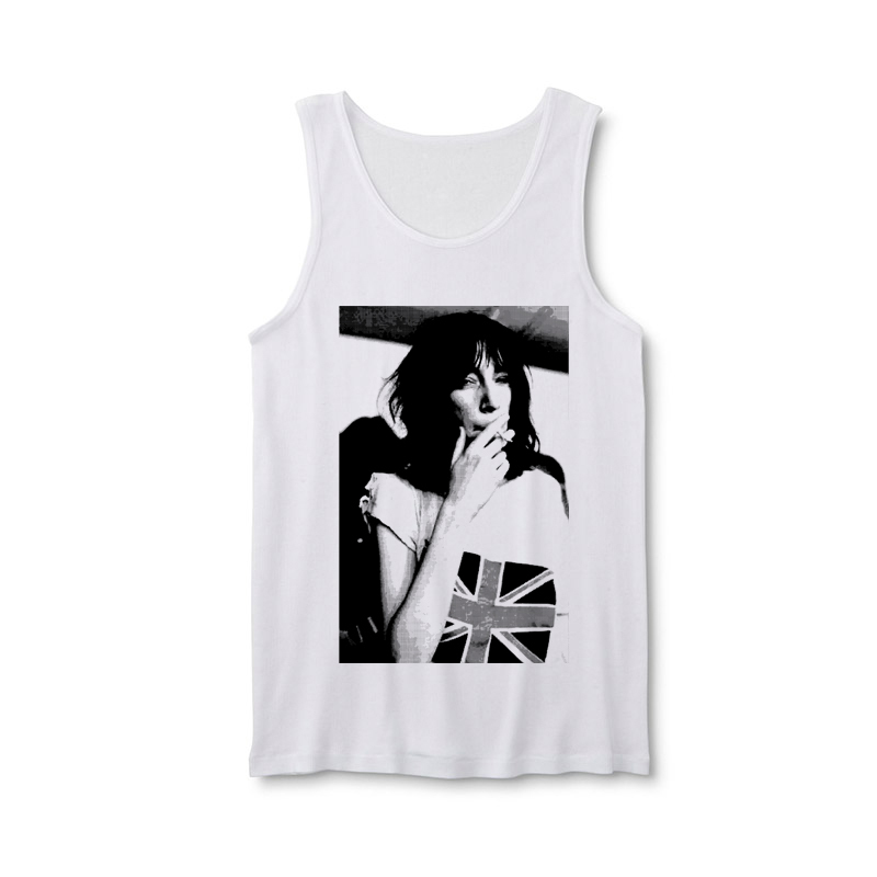 Patti Smith Punk Female Singer Rock Literary Summer Tank Top Sleeveless T-Shirt