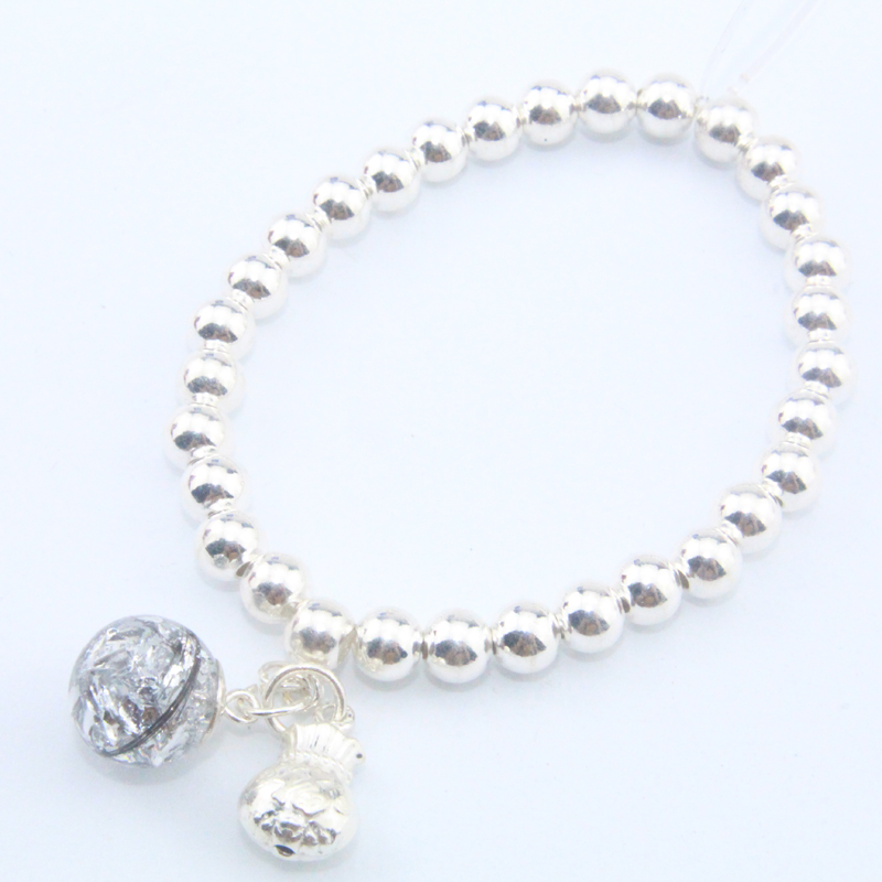 Sterling bạc bé vòng tay tóc cha mẹ trẻ em tóc bé tự làm gói vật liệu em bé sản xuất tóc lưu niệm - Quà lưu niệm cho bé / Sản phẩm cá nhân quà giáng sinh cho bé