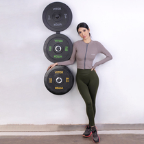 Wall barbell barbell bar storage rack Austrian squat deadlift bench press arm muscle training removable rack storage rack