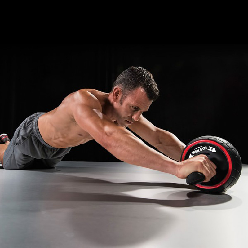 Rebound abdominal wheel Abdominal wheel Giant wheel Silent fitness equipment Home women's abdominal fitness roller Men's training