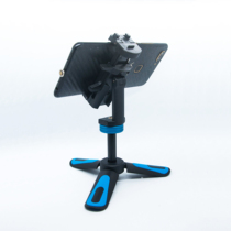  Micro single camera selfie live horizontal shot Vertical shot Flip frame tripod Outdoor mini mobile phone clip Desktop stand