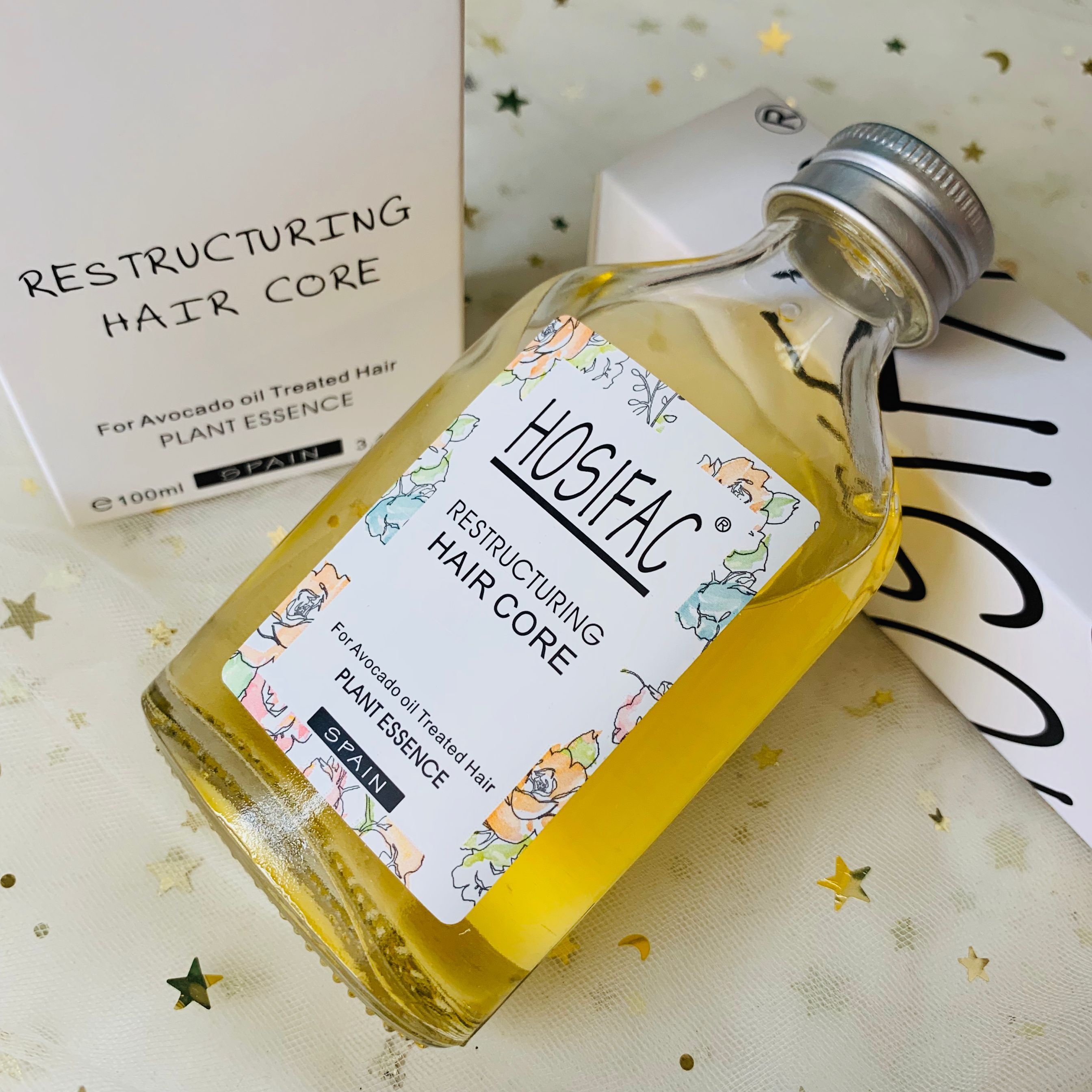 [USD 50.48] Spanish Red Farkle Curling Hair Conditioner Moisturizing