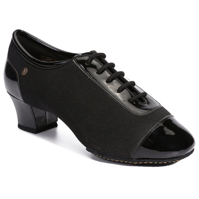 ADSdance men's latin dance shoes adult practice competition rumba cha-cha two-point sole dance shoes soft sole latin shoes