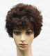 Real hair wigs for middle-aged and elderly women, wigs for mothers, short curly hair, middle-aged women's wigs, real hair wigs for women